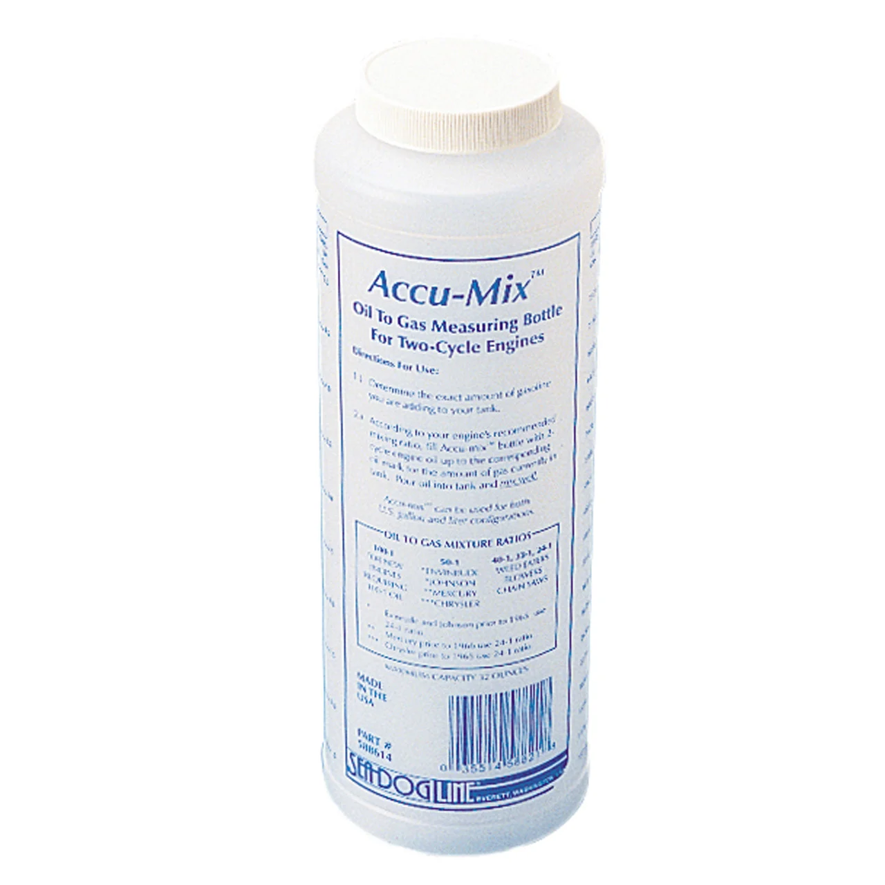 Sea-Dog 588614 Accu-Mix Oil-to-Gas Measuring Bottle - 32 oz. - 588614