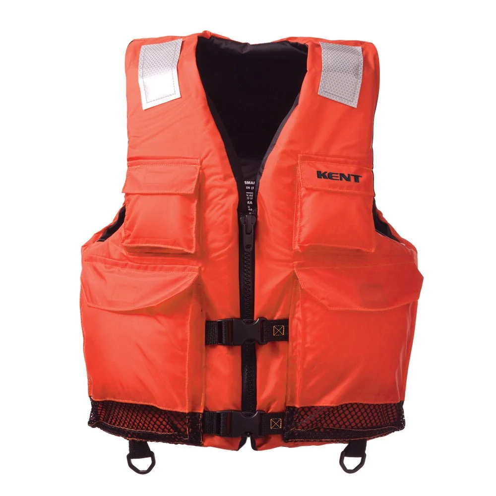 Kent Sporting Goods Kent Elite Dual-Sized Commercial Vest - L/XL - Orange – Marine Boat Replacement Part