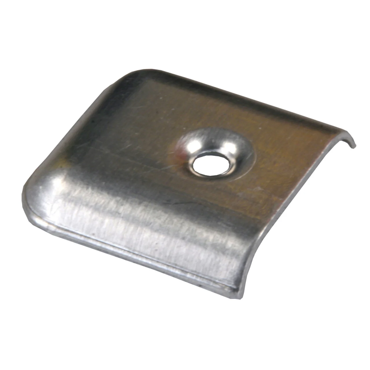 JR Products 49675 Metal Vinyl End Cap, Pack of 4 - Chrome - 49675