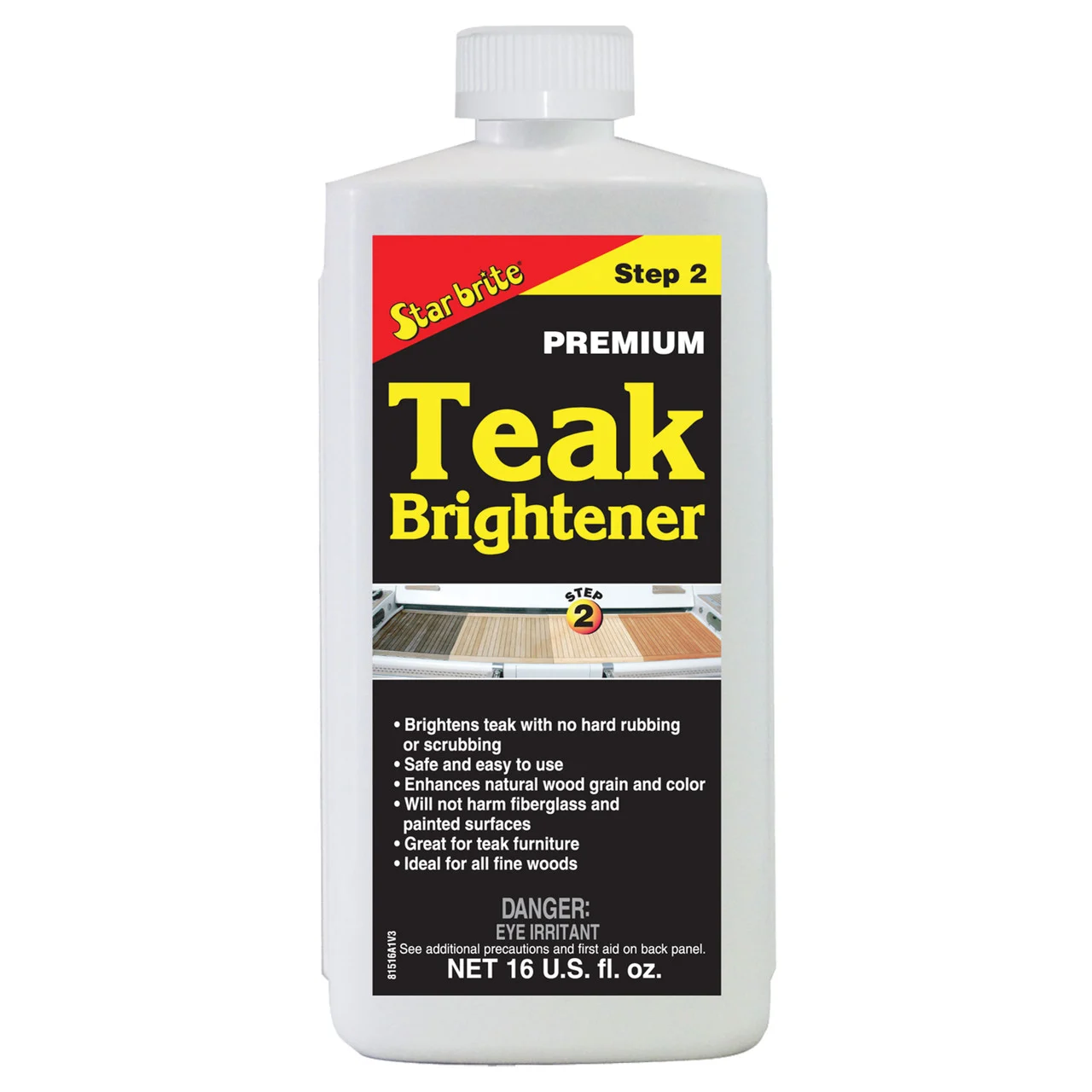 Star brite 81516 Premium Teak Brightener - Step 2 - 81516