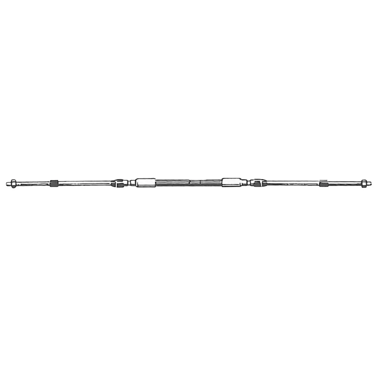 Uflex C2X08 Engine Control Cable - 3300 Style, 8' - C2X08