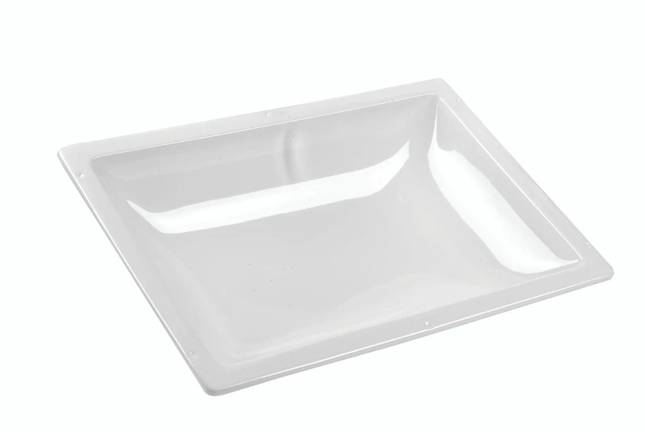 SR Specialty Recreation N1830 Inner Garnish Dome With No Window - White, 21" x 33" - N1830