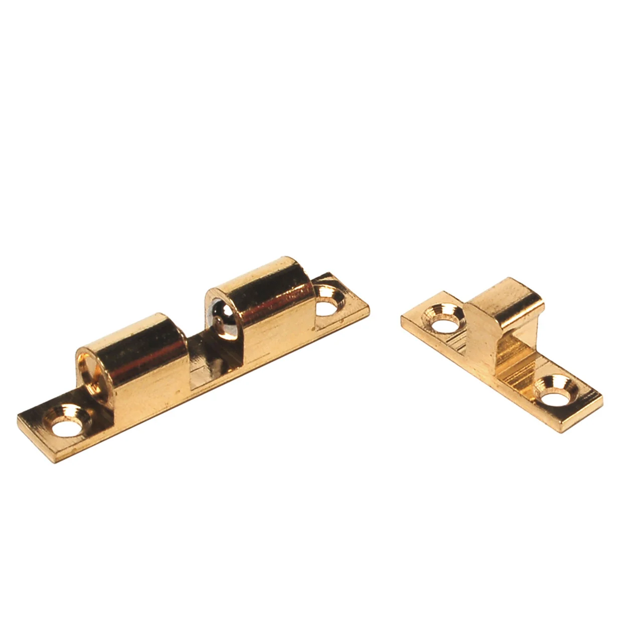 RV Designer H221 Door Catch - Brass Bead - H221