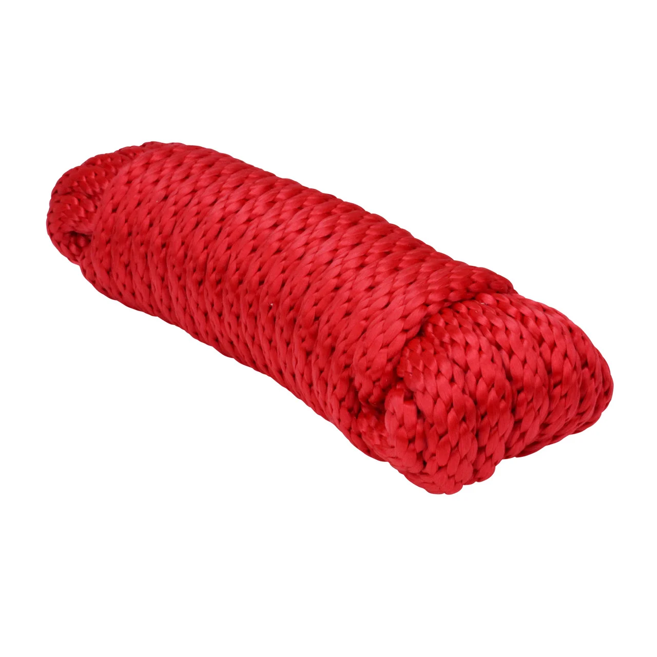 Extreme Max 3008.0136 Solid Braid MFP Utility Rope - 5/8" x 25', Red - 3008.0136