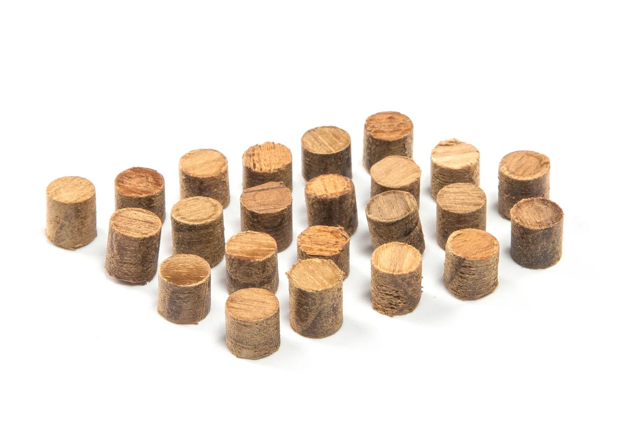 Whitecap 60150-100 Teak Plugs - 1/4", Pack of 100 - 60150-100
