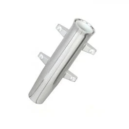 Lee'S Aluminum Side Mount Rod Holder - Tulip Style - Silver Anodize