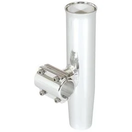 Lee'S Clamp-On Rod Holder - Silver Aluminum - Horizontal Mount - Fits 1.050" O.D. Pipe