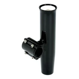 Lee'S Clamp-On Rod Holder - Black Aluminum - Horizontal Mount - Fits 1.315" O.D. Pipe