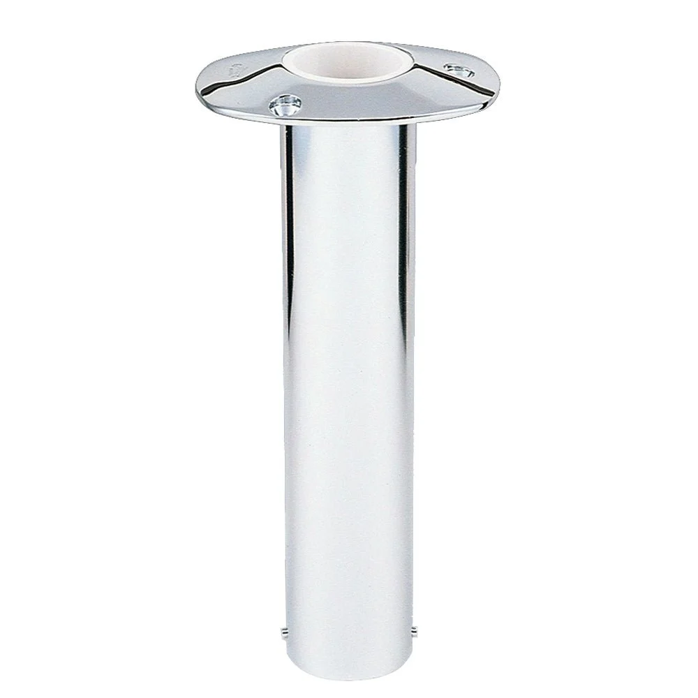 Lee's Tackle Lee's 0° Stainless Steel Flush Mount Rod Holder - 2.25" O.D. – Marine Boat Replacement Part