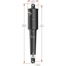 Lenco 102 Series Standard Actuator - 12v - 4-1/4" Stroke