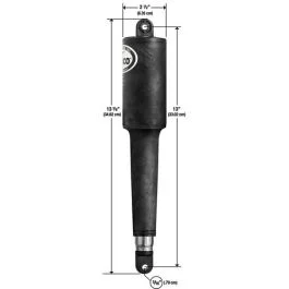 Lenco 102 Series Standard Actuator - 24v - 4-1/4" Stroke