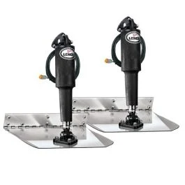Lenco 12" X 12" Electro-Polished Standard Trim Tab Kit