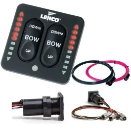 Lenco Led Indicator Integrated Tactile Switch Kit W/Pigtail F/Dual Actuator Systems