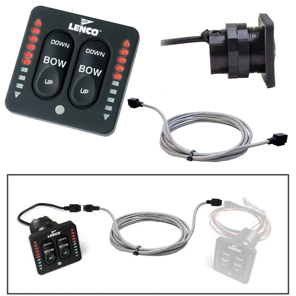 Lenco Marine Flybridge Kit f/ LED Indicator Key Pad f/All-In-One Integrated Tactile Switch - 10'