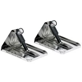 Lenco 16" X 12" Heavy Duty Performance Trim Tab Kit W/O Switch Kit 12v