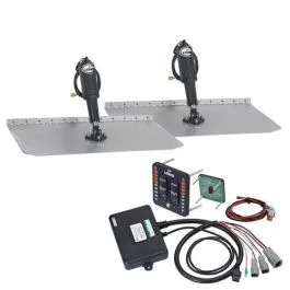 Lenco 12" X 18" Standard Trim Tab Kit W/Led Indicator Switch Kit 12v