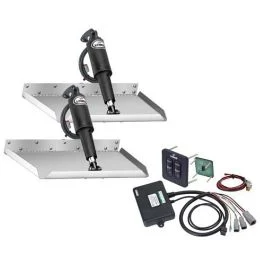 Lenco 12" X 9" Edgemount Kit W/Standard Tactile Switch Kit 12v