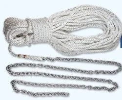 Lewmar Anchor Rode 215'-15' Of 1/4" Chain & 200' Of 1/2" Rope W/Shackle