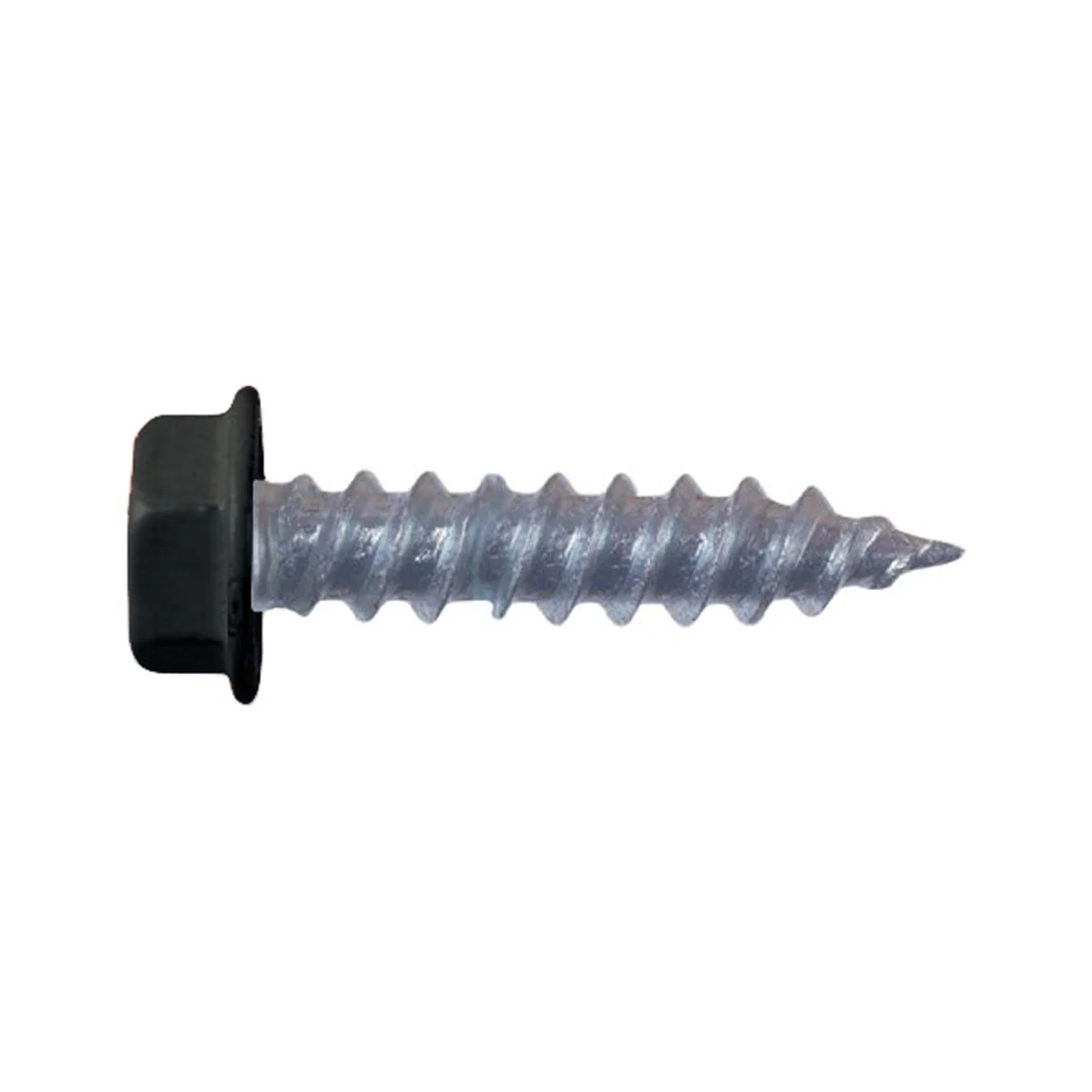 AP Products 012-TR50 BL 8 x 1 8X1 Hex Hd Black Screw (50) - 012-TR50 BL 8 X 1