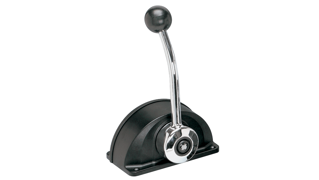 Uflex Usa Outboard Low Profile Sngle Lev Binn Blk