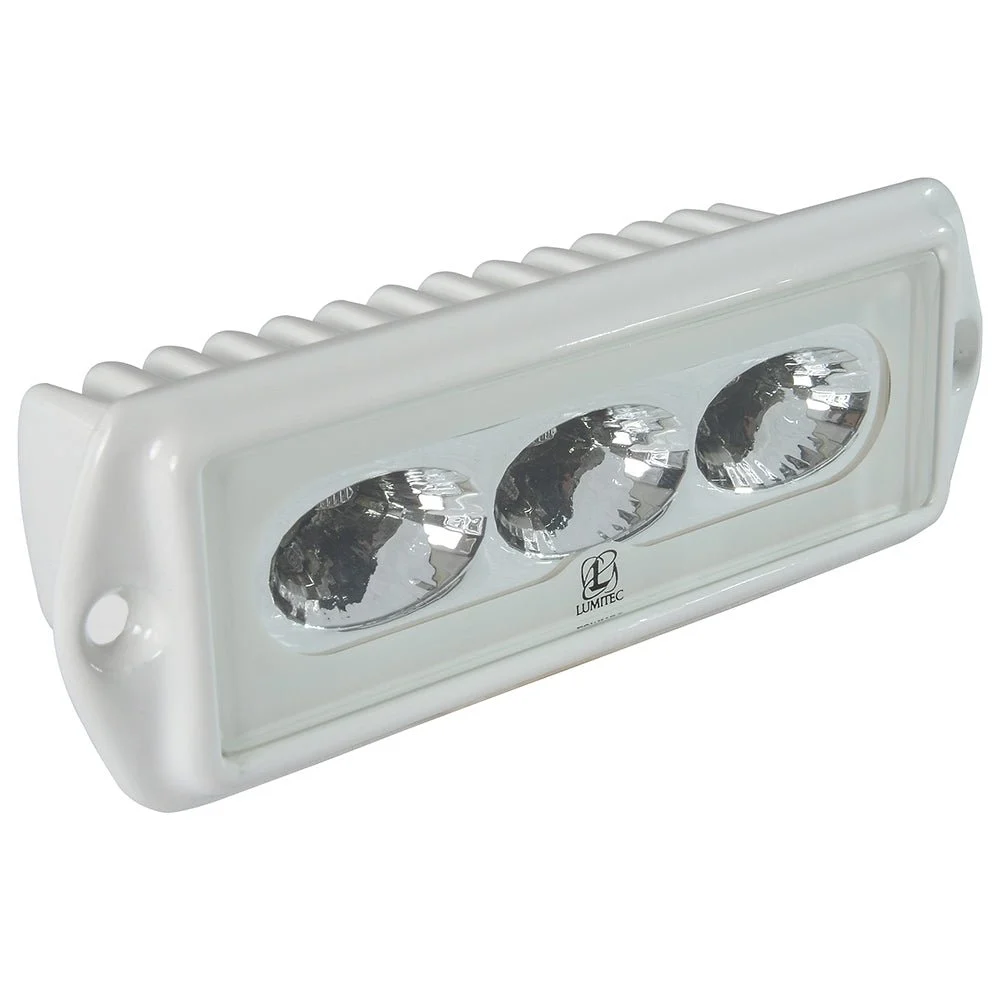 Lumitec CapriLT - LED Flood Light - White Finish - White Non-Dimming – Marine Boat Replacement Part