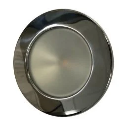 Lunasea Gen 3 Indoor/Outdoor Recessed 3.5" Led Light - 2700k 85 Cri Dimmable Cob Led - Warm White/Polished Ss Bezel