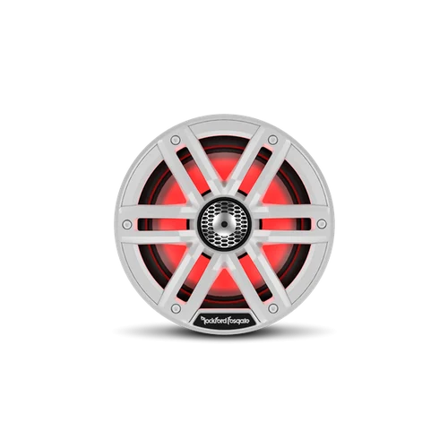 Rockford Fosgate M2 6.5†Color Optix Marine 2-Way Speakers (pr) White M2-65