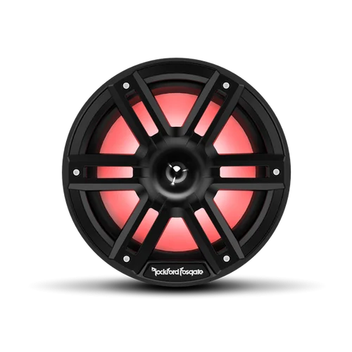 M2 8†Color Optix Marine 2-Way Horn Speakers (pr) Black M2-8HB