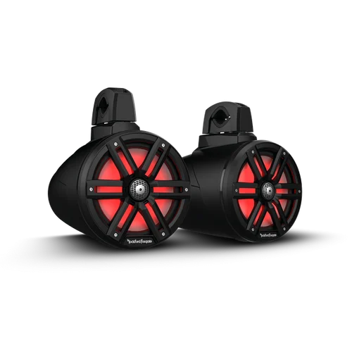 M2 8†Color Optix 2-Way Wake Tower Speakers (pr) Black M2WL-8B