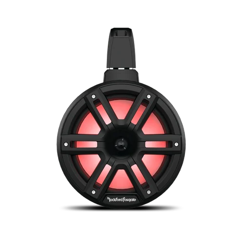 M2 8†Color Optix 2-Way Horn Loaded Wake Tower Speakers (pr) Black M2WL-8HB