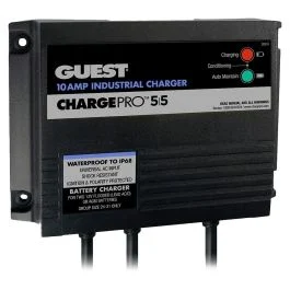Guest 10amp - 12/24v 2 Bank 120v Input On-Board Battery Charger