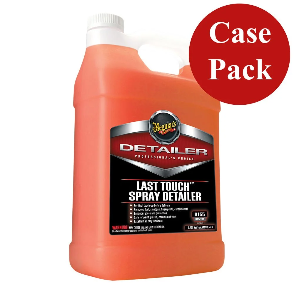 Meguiar's Detailer Last Touch Spray Detailer - 1-Gallon *Case of 4* – Marine Boat Replacement Part