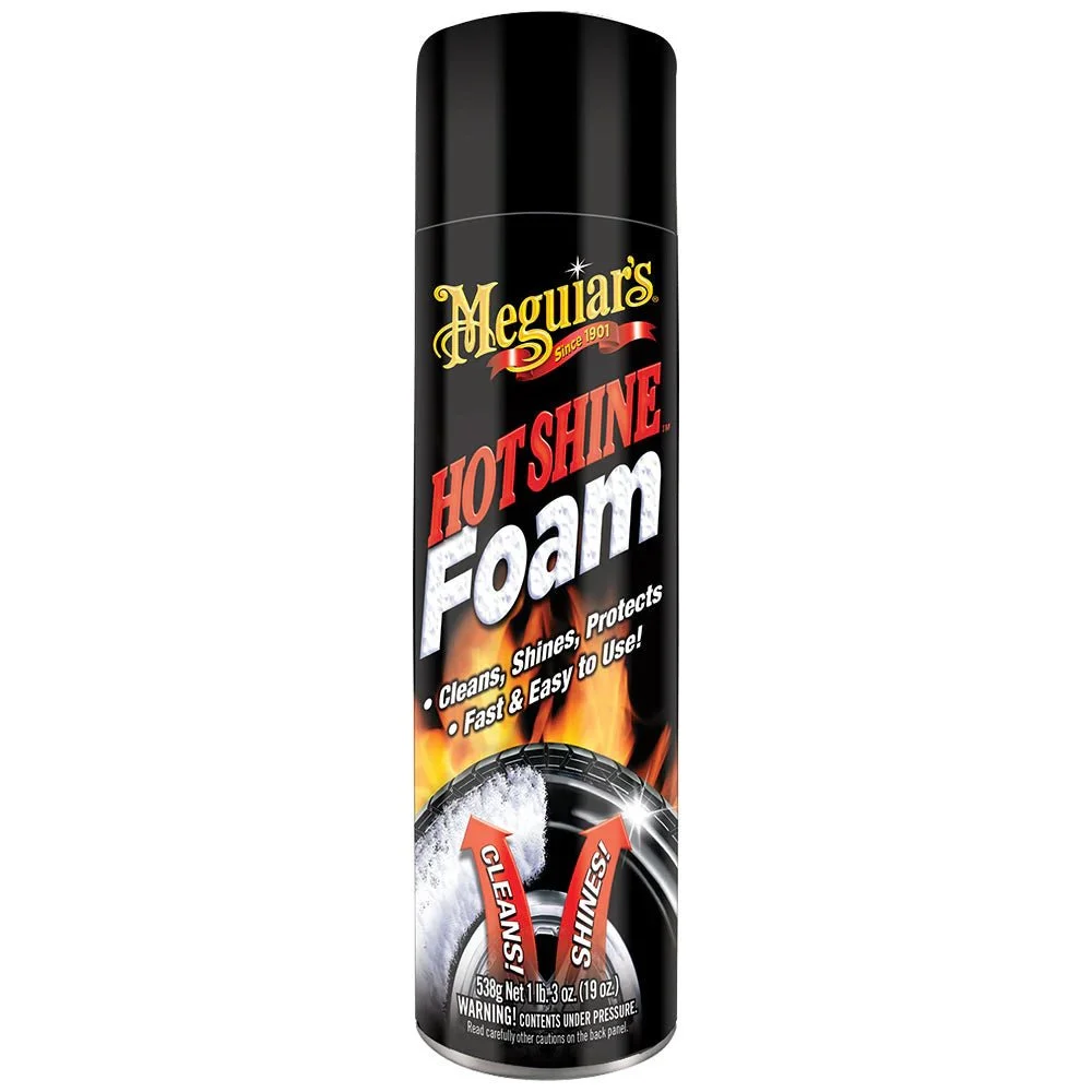 Meguiar's Hot Shine Tire Foam - 19oz – Marine Boat Replacement Part