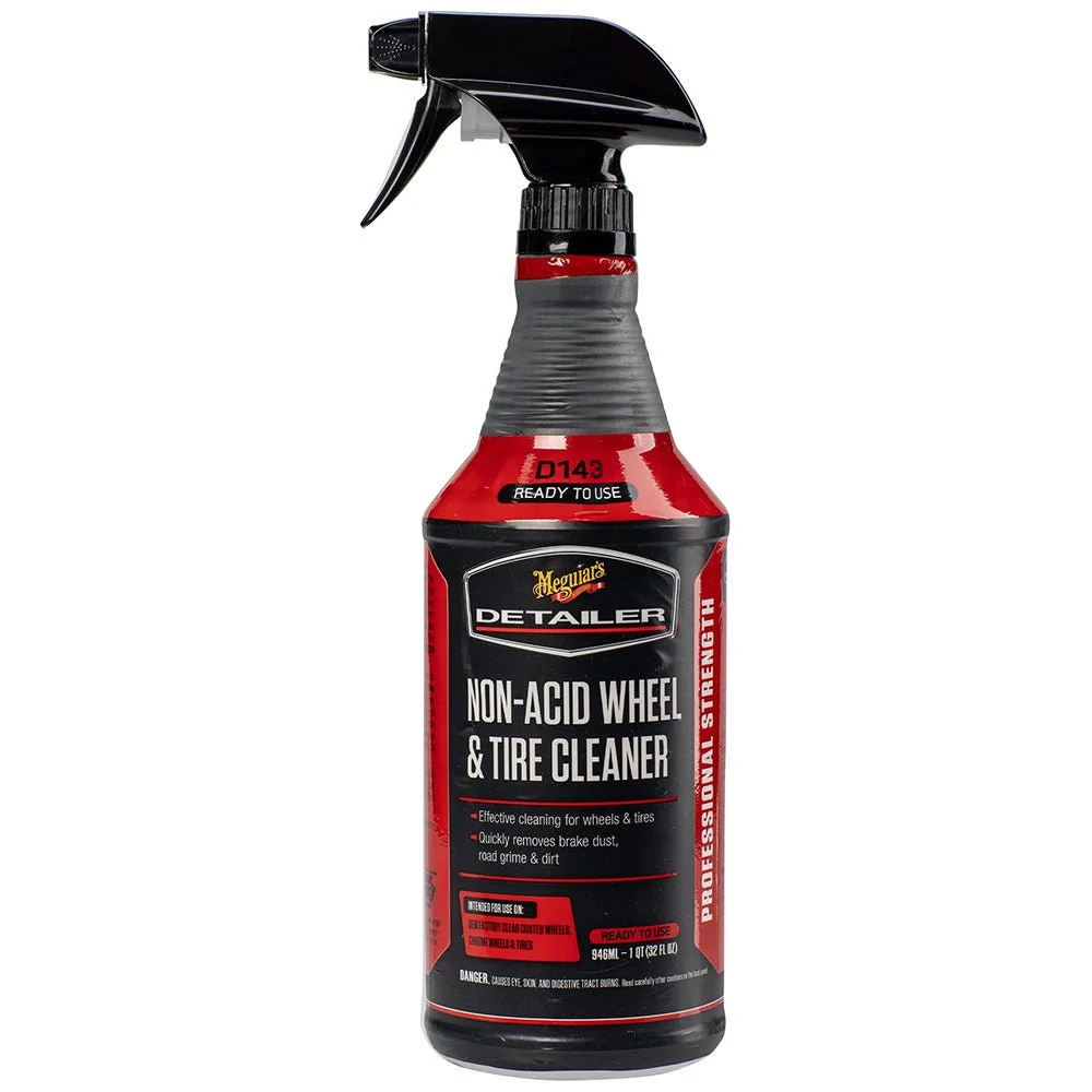 Meguiar's Non-Acid Wheel & Tire Cleaner - 32oz – Boat Pump & Plumbing Part