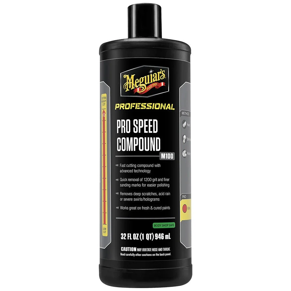 Meguiar's Professional Pro Speed Compound - 32oz – Marine Boat Replacement Part