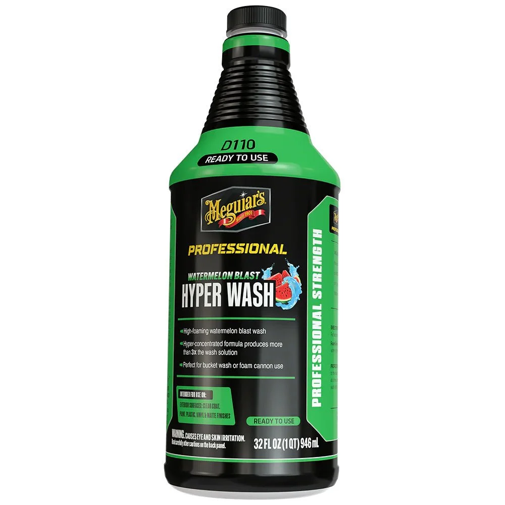 Meguiar's Professional Watermelon Blast Hyper Wash - 32oz – Marine Boat Replacement Part