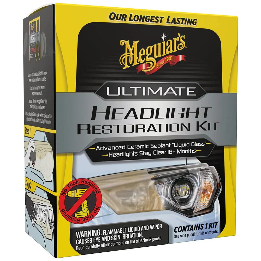 Meguiar's Ultimate Headlight Restoration Kit – Marine Boat Replacement Part