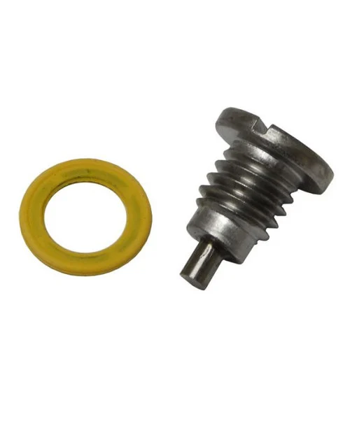 OEM MerCruiser Lower Unit Gear Lube Drain and Fill Hole Screw And Seal - Magnetic 22-8M0058389