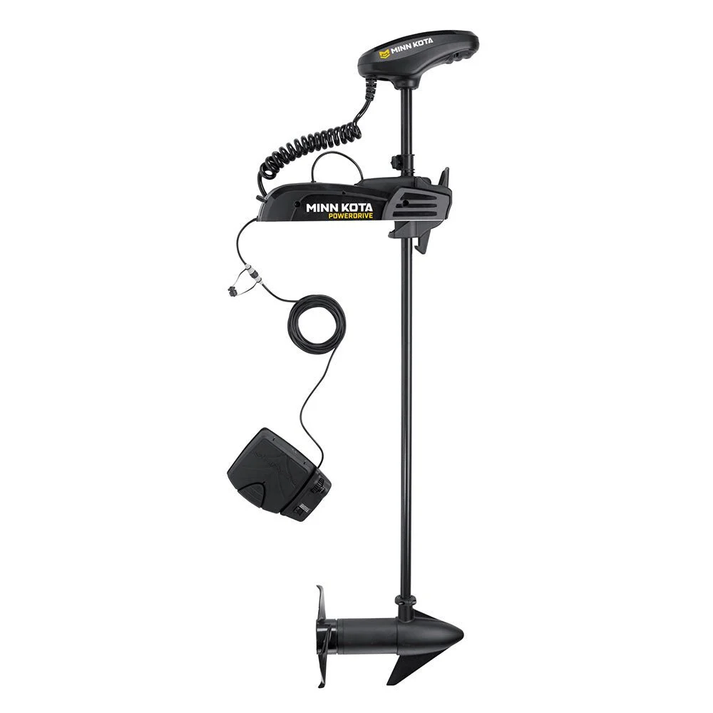 Minn Kota PowerDrive™ 55 Trolling Motor w/Foot Pedal - 12V - 55LB - 54" – Marine Boat Replacement Part