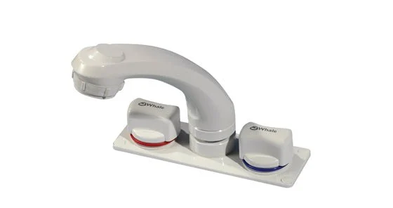 Whale Mixer Combo (White) 1/2'N – Boat Pump & Plumbing Part