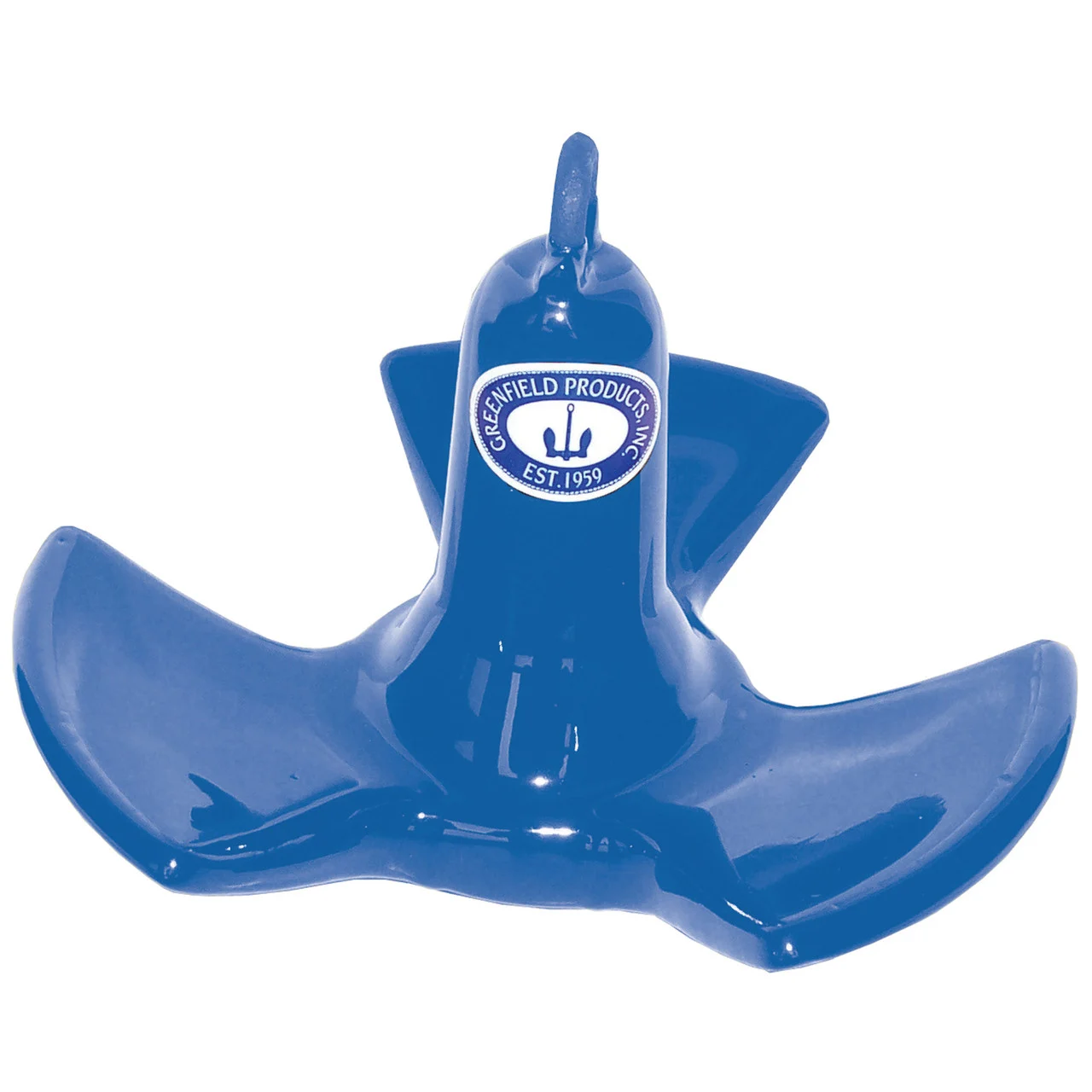 Greenfield 514-R Vinyl Coated River Anchor - Royal Blue, 14 lb. - 514-R