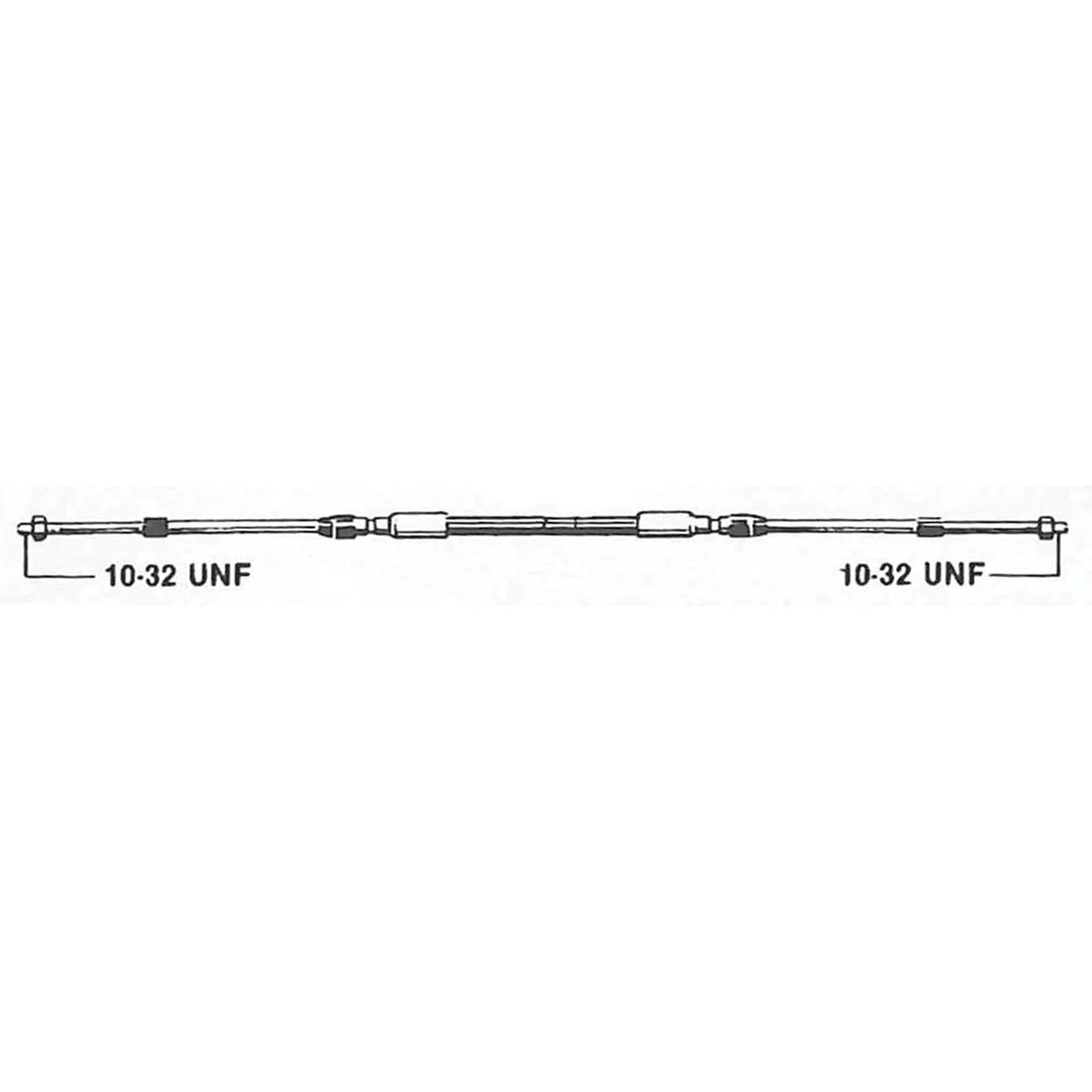 Uflex C2X12 Universal 3300 Style Engine Control Cable - 12' - C2X12