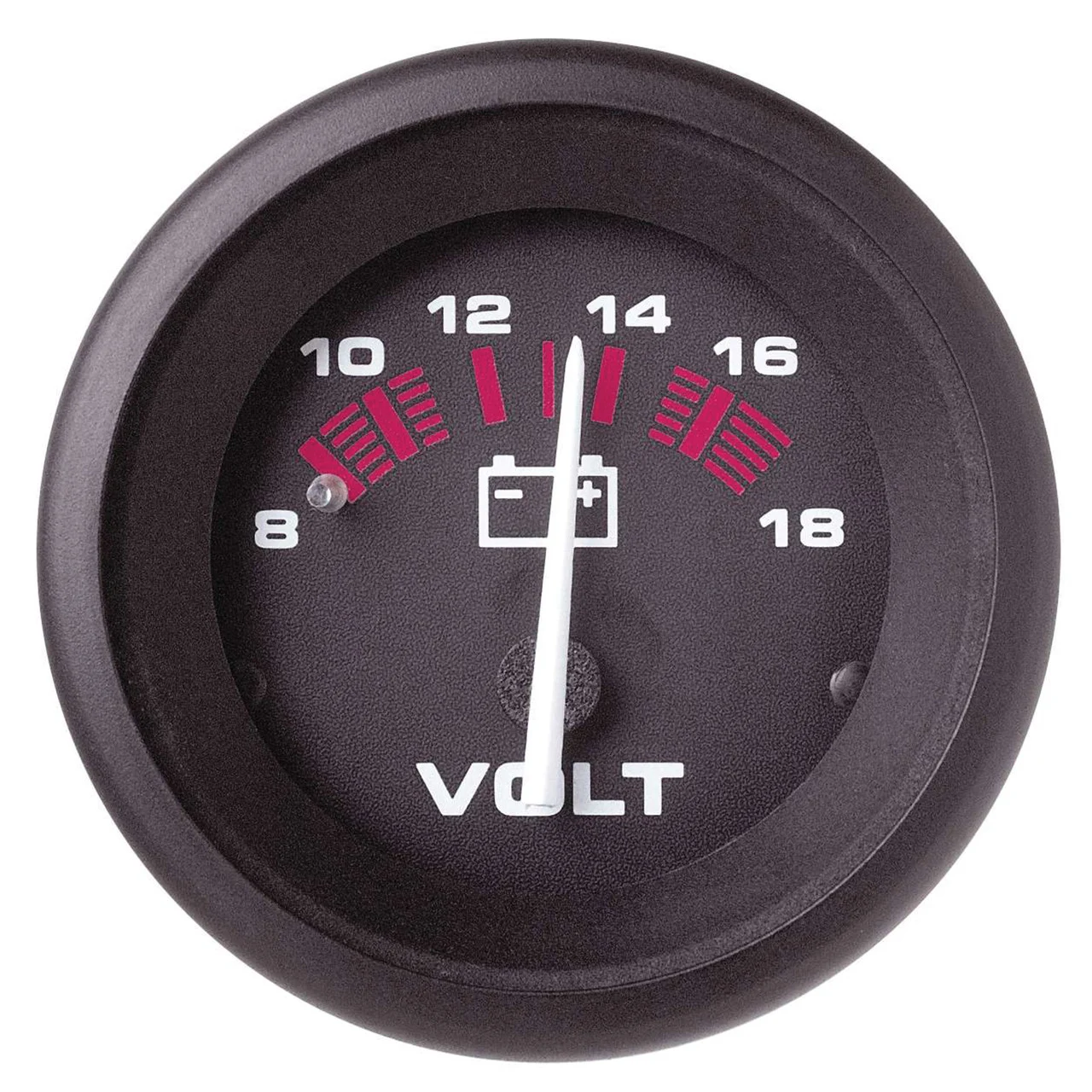 Sierra 57901P Amega Voltmeter - 2", 8-18 VDC - 57901P