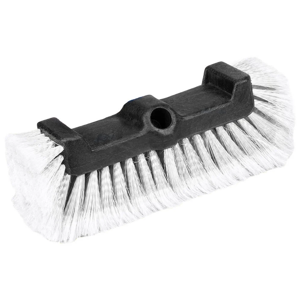 Sea-Dog 491090-1 Boat Hook Three-Sided Bristle Brush - Stiff, White - 491090-1