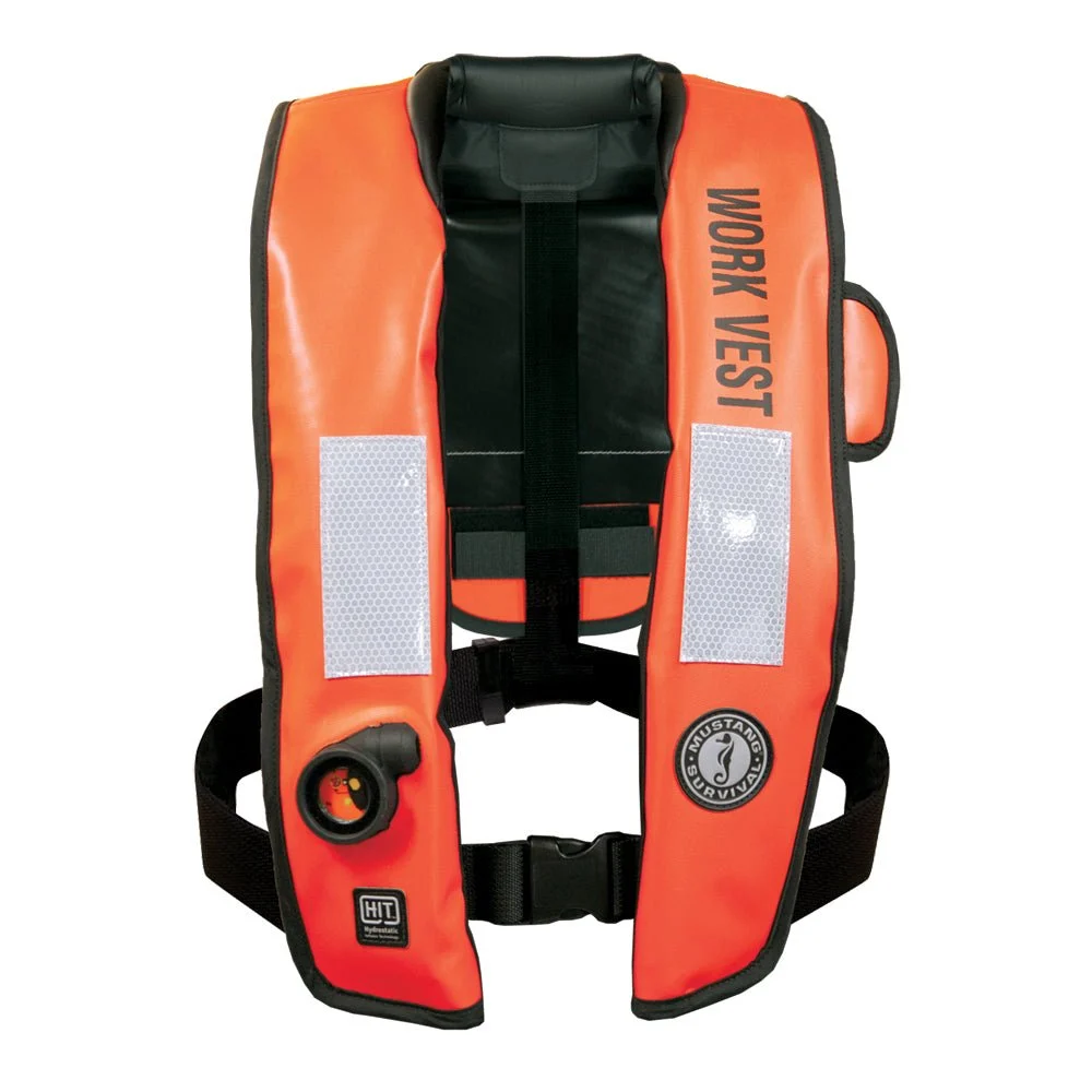 Mustang Survival Mustang HIT™ Inflatable Work Vest - Orange - Automatic/Manual – Marine Boat Replacement Part