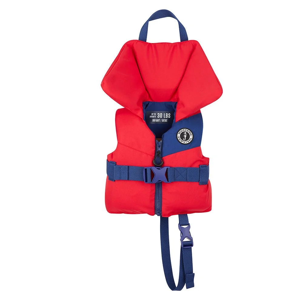 Mustang Survival PWC Mustang Lil' Legends Infant Foam Vest - Red/Navy