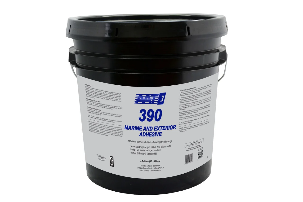 Advanced Adhesive Technologies AAT-390 G Marine and Exterior Carpet Adhesive - 1 Gallon - AAT-390 G