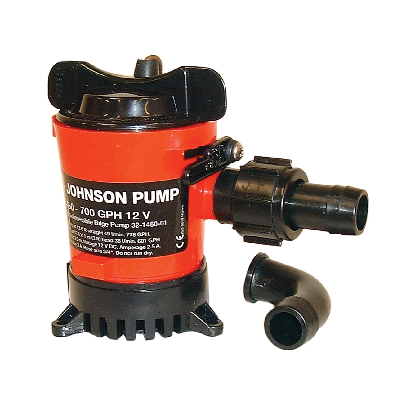 Johnson Pump 32703 Cartridge Bilge Pump with Dura-Port - 750 GPH - 32703