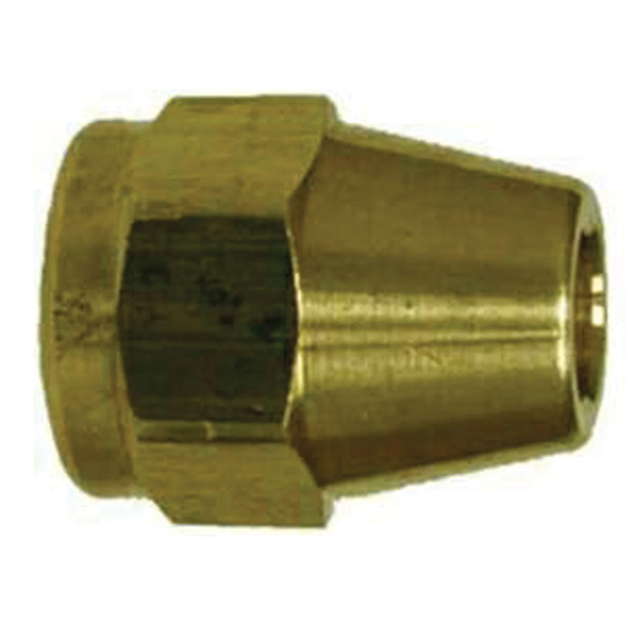 Midland Metal 10-017 SAE 45 Degree Flare Short Rod Nut - 3/8 in., 5 Pack - 10-017