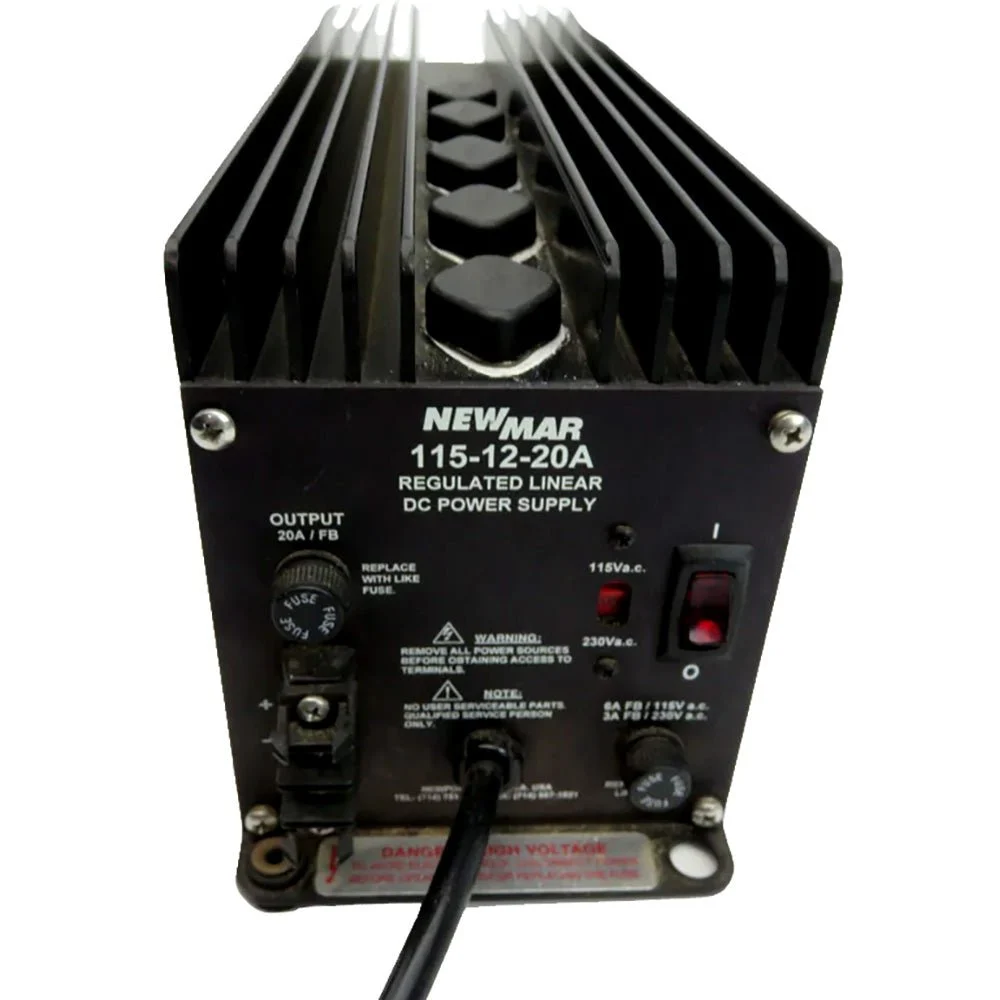Newmar Power Newmar 115-12-20A Power Supply – Marine Engine Cooling Replacement Part